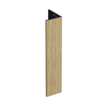 Heering Verlengd eindprofiel 17x44mm Ker eik licht cl nrf L=4m