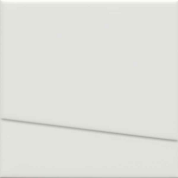 Mosa Murals Lines 36510 glanzend uni bright white 15x15cm