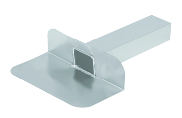 Aluminium kb.90 graden 60/80 GU 20 cm excl. kr