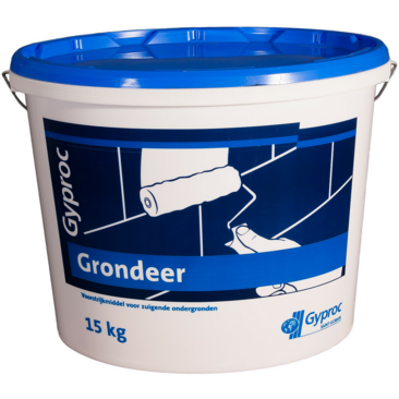 Gyproc Grondeer voorstrijkmiddel emmer 15 kg